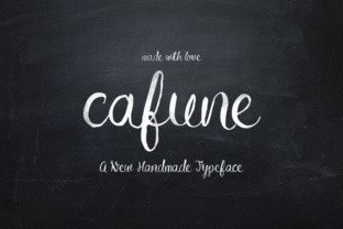 Cafune Typeface: A Handmade Font for Editorial Design