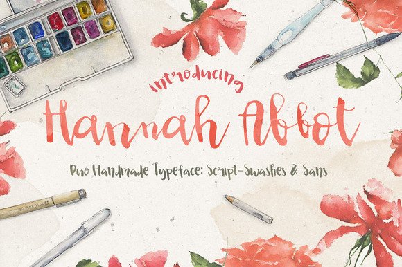 Enhance Your Brand with Hannah Abbot Font