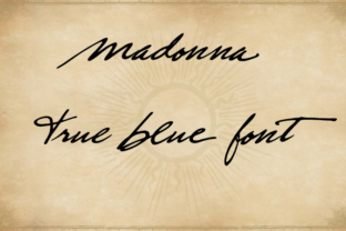 Enhance Your Brand with True Blue: A Stylish Script Font