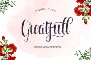 Greatfull Font: Handmade Charm for Makers