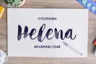 Helena Font: Handcrafted Typography for Web Design