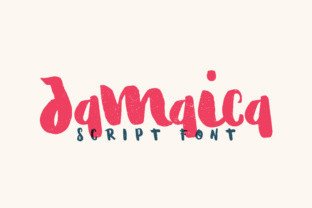 Jamaica Font: A Script Typeface for Organic Branding