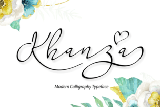 Khanza Font: Hand-Drawn Script for Makers