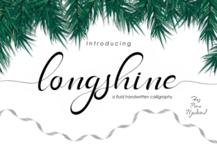 Longshine Font Review: A Fluid Script for Organic Branding