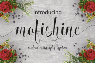 Mofishine Font Review: A Modern Script for Elegant Branding