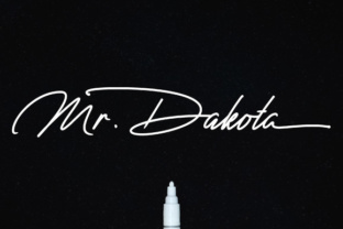 Mr. Dakota Font: A Modern Script for Business Branding