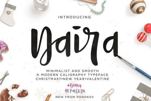 Naira Font: A Designer’s Take on Fresh Script Typography