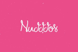 Nudddos Font: Elevating Campaign Visuals with Handmade Type