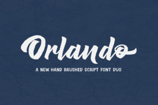 Orlando Font: Handmade Brush Type for Crafters