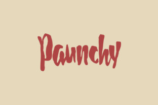 Paunchy Font: Playful Typography for Digital Campaigns