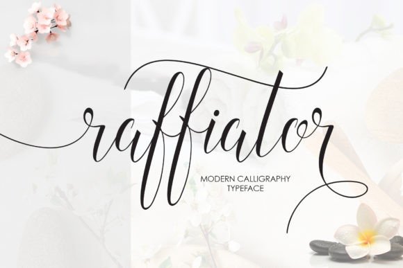 Raffiator Font: A Designer’s Take on Modern Calligraphy