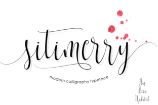 Sitimerry Font: Soft Modern Calligraphy for Editorial Design