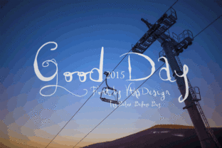 VTKS Good Day Font for Editorial Design