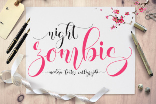 Zombis Night Font: Hand-Drawn Style for Digital Campaigns